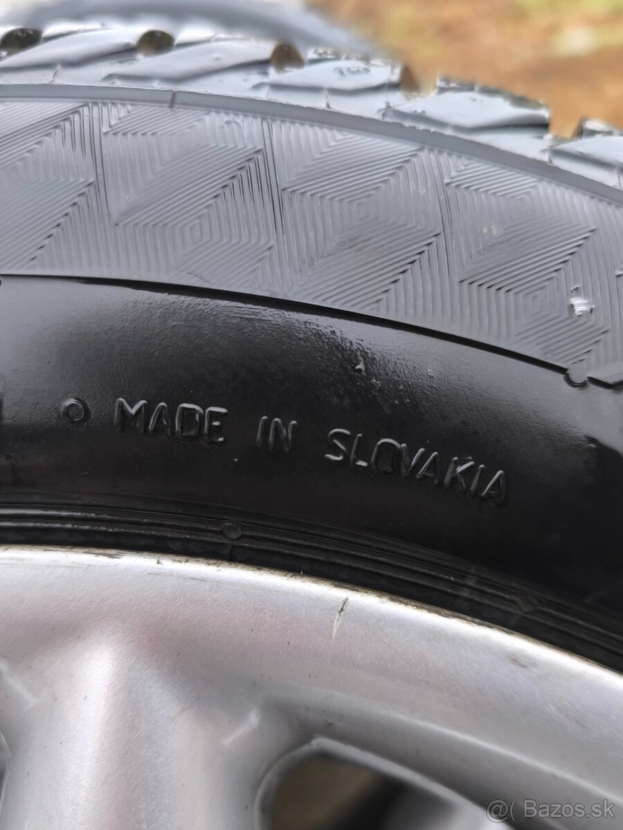 Predám pneumatiky s alu diskami 205/55 R16 - 3