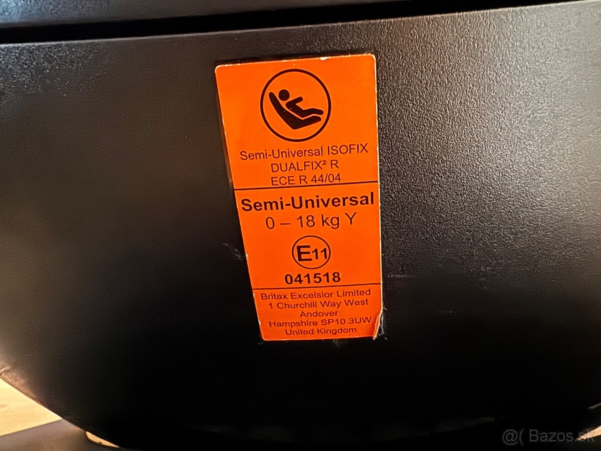 Britax Romer 2R otočná isofix - 3