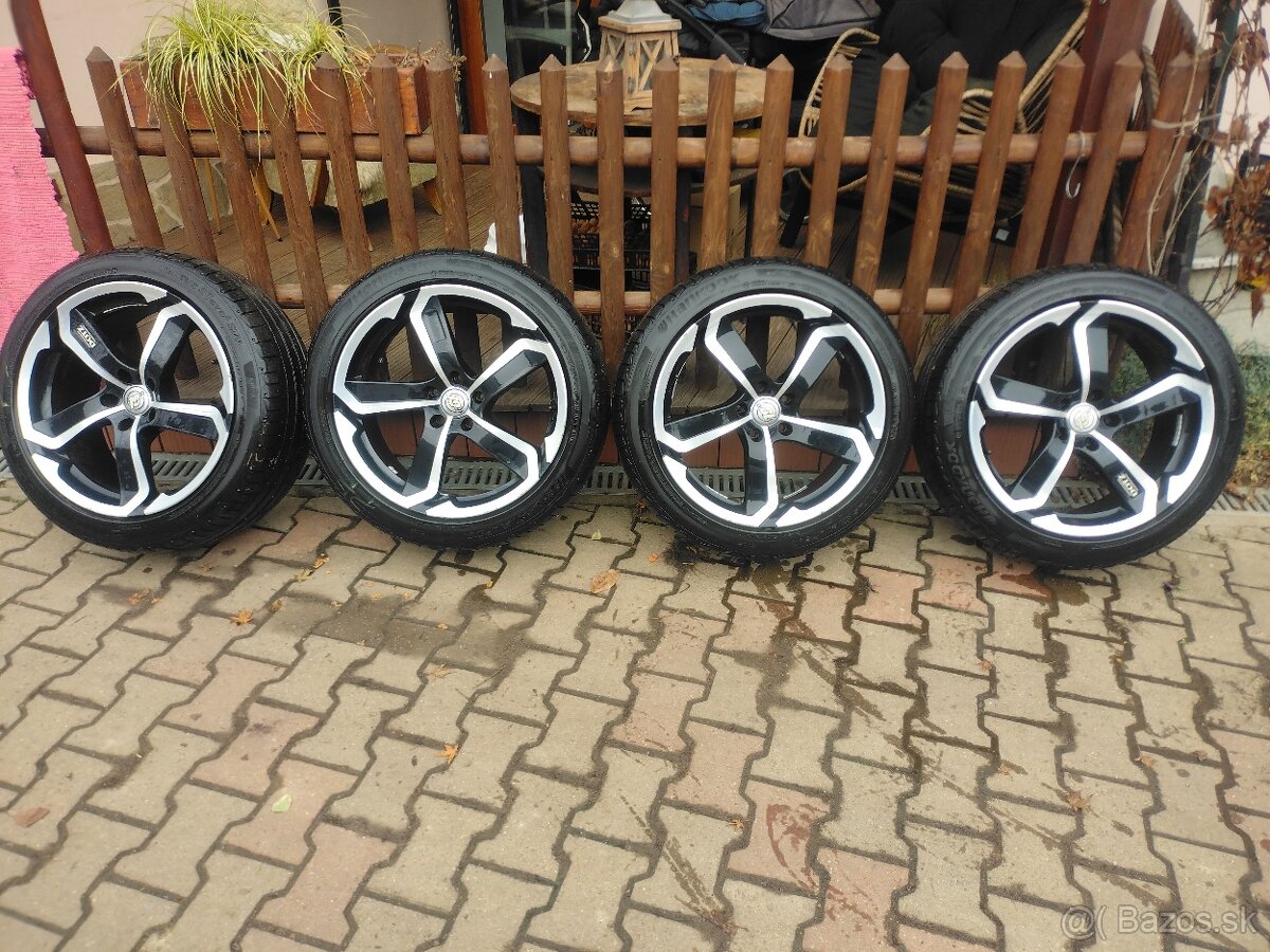 Dotz alu 5x114,3 R19 Letné pneu - 3