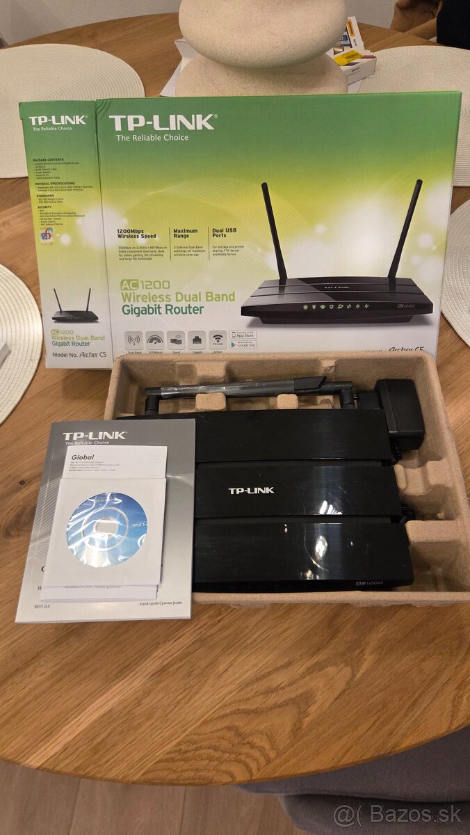 TP-Link Archer C5 AC 1200 1GB router 2.4+5Ghz - 3