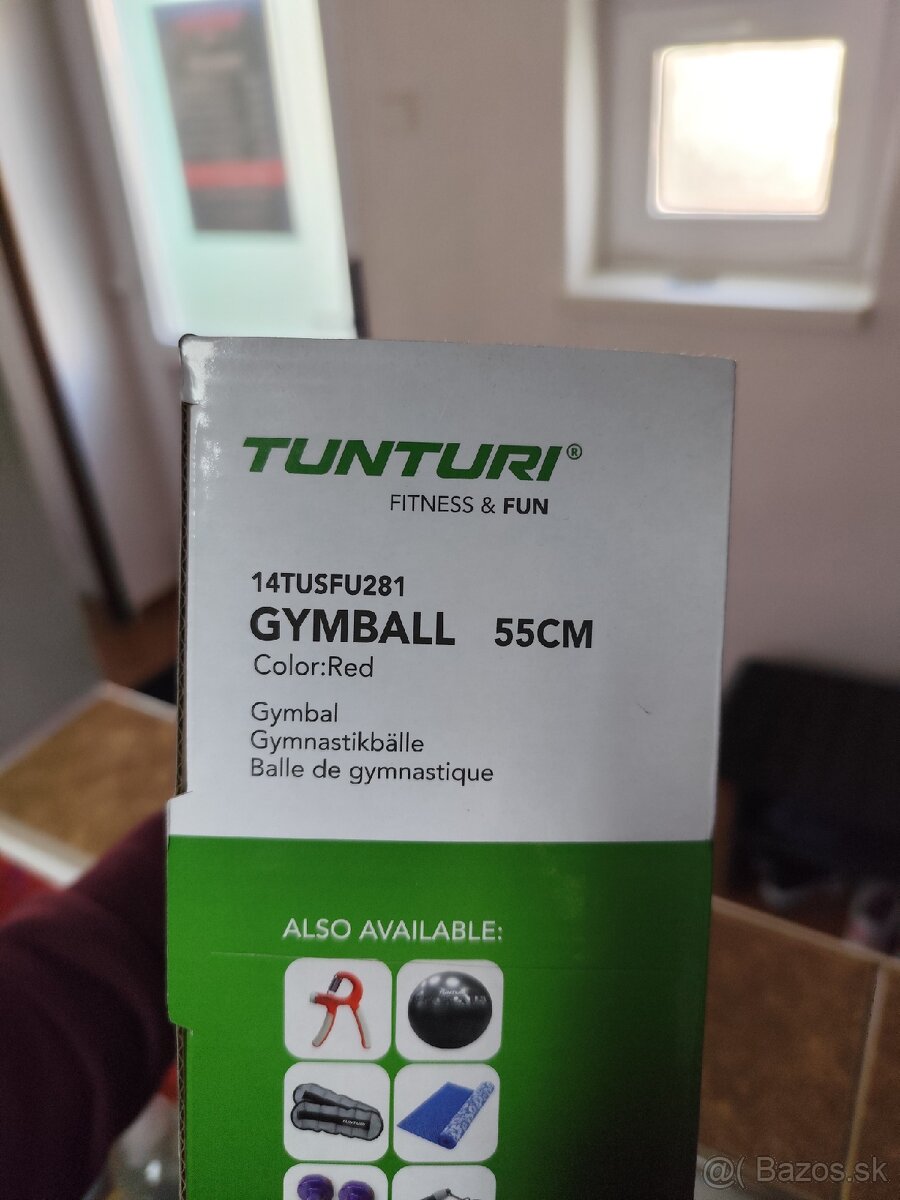 Gymnastická fit lopta s pumpičkou 55cm Nová - 3