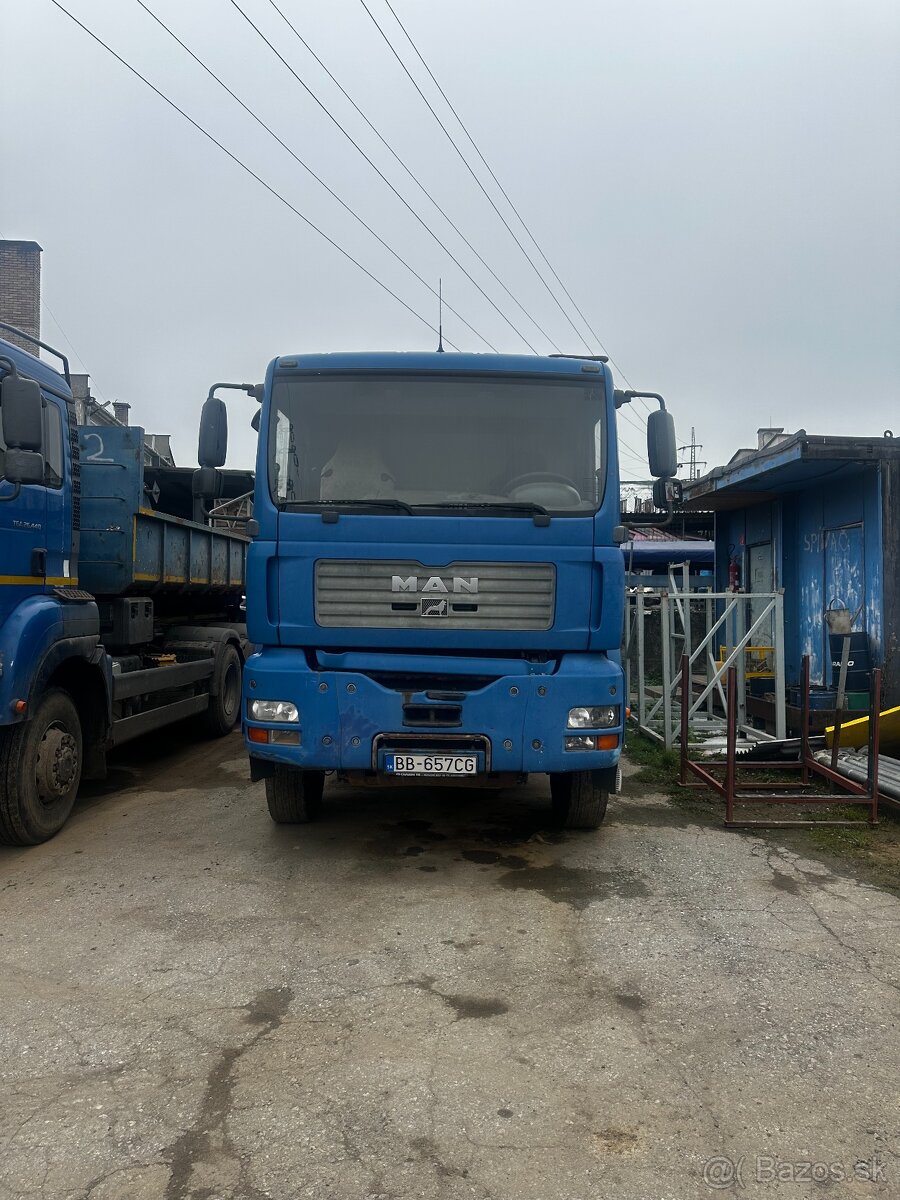 MAN TGA 6x6 hákový kontajner – 1. majiteľ - 3