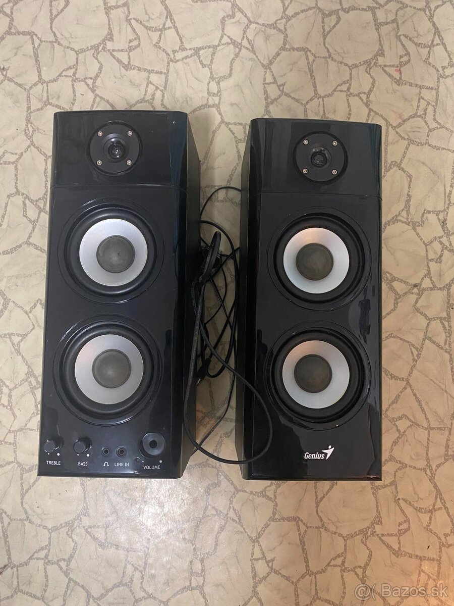 Predám repraki sp hf 1800 a genius zahovale 2x25w 3 pasmove - 3