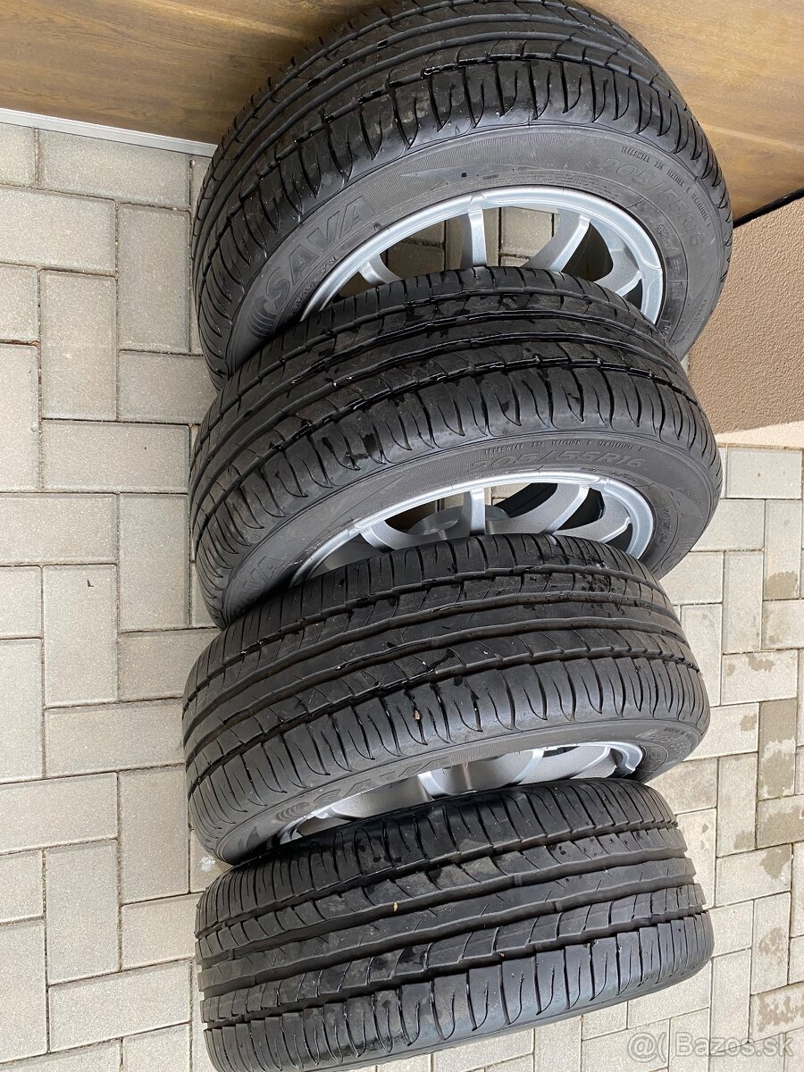 5/100. R16 letné pneu. - 3