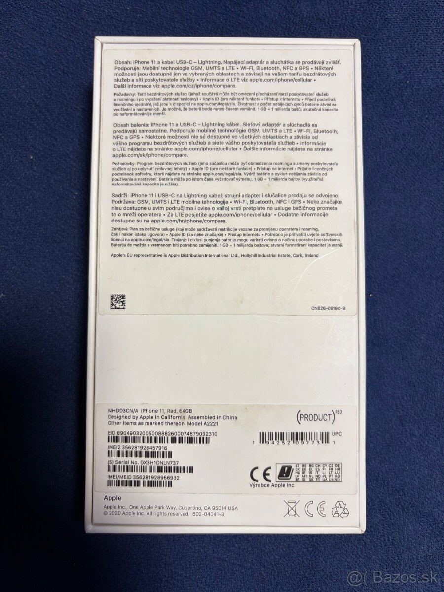 Predám iPhone 11 – 64 GB, (PRODUCT)RED - 3