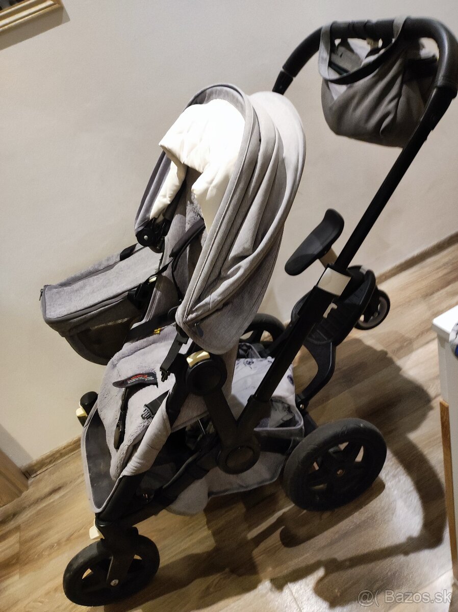 Bugaboo donkey 2 Grey/black - 3