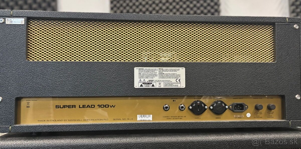 Marshall 1959HW Handwired Plexi Head + NSP Flightcase - 3