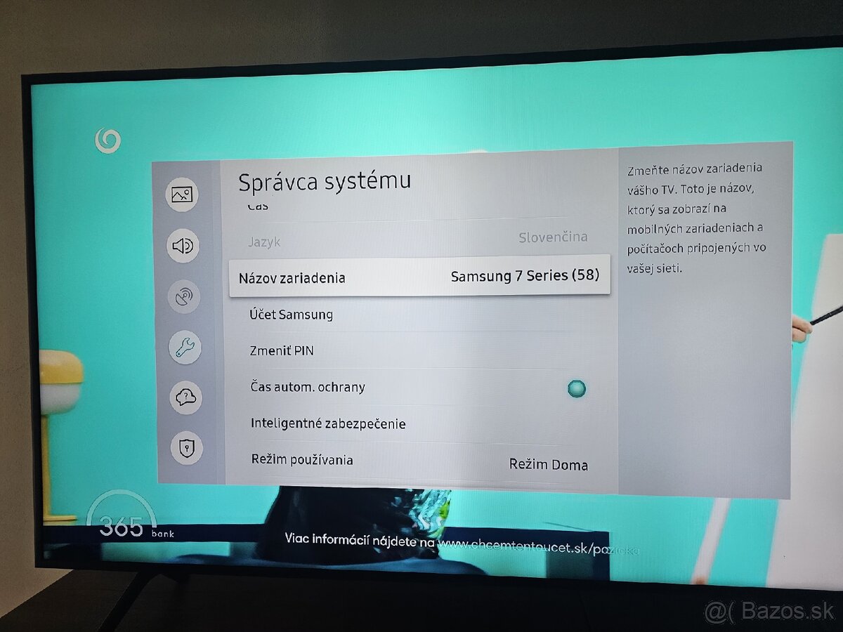 Samsung 58 smart TV - 3