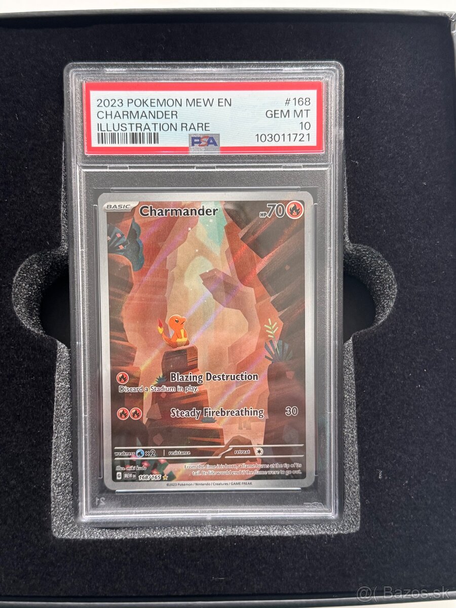Pokemon Charmander PSA - 3