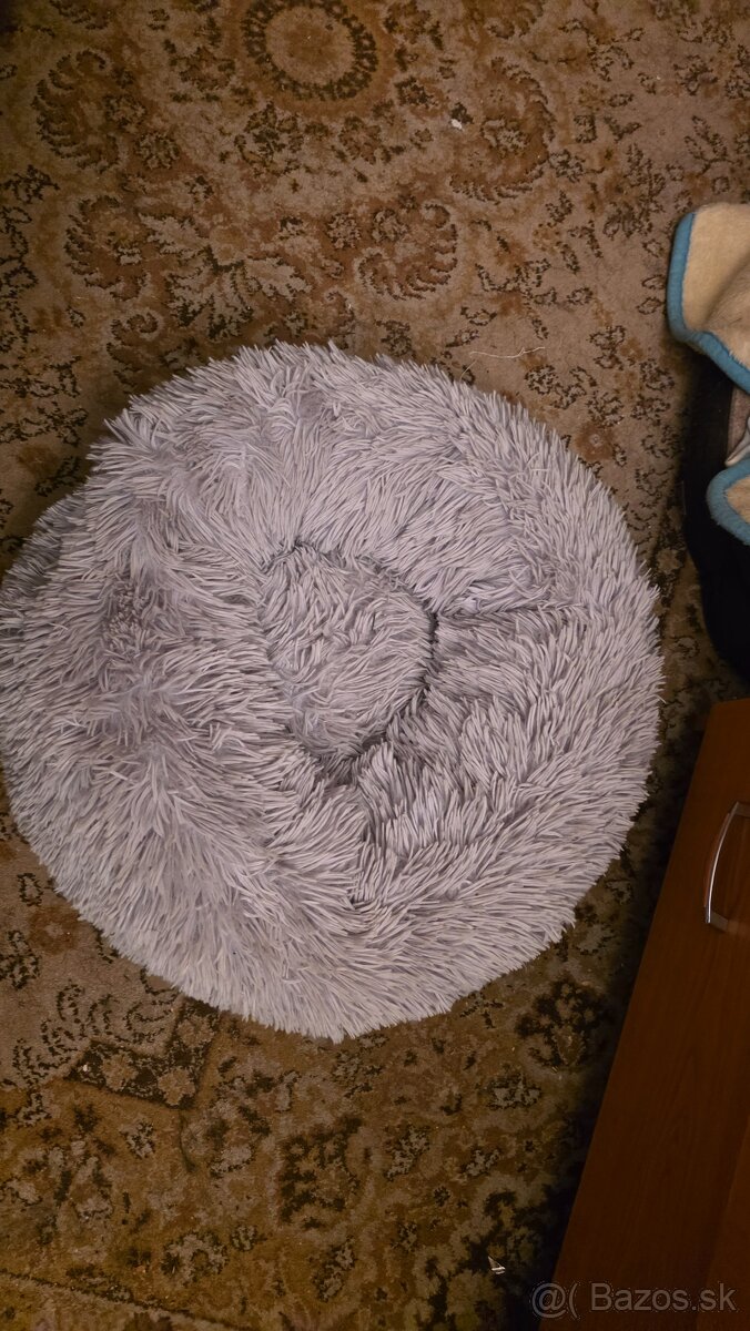 Pelech jemny sedy pre psy aj macky novy - 3