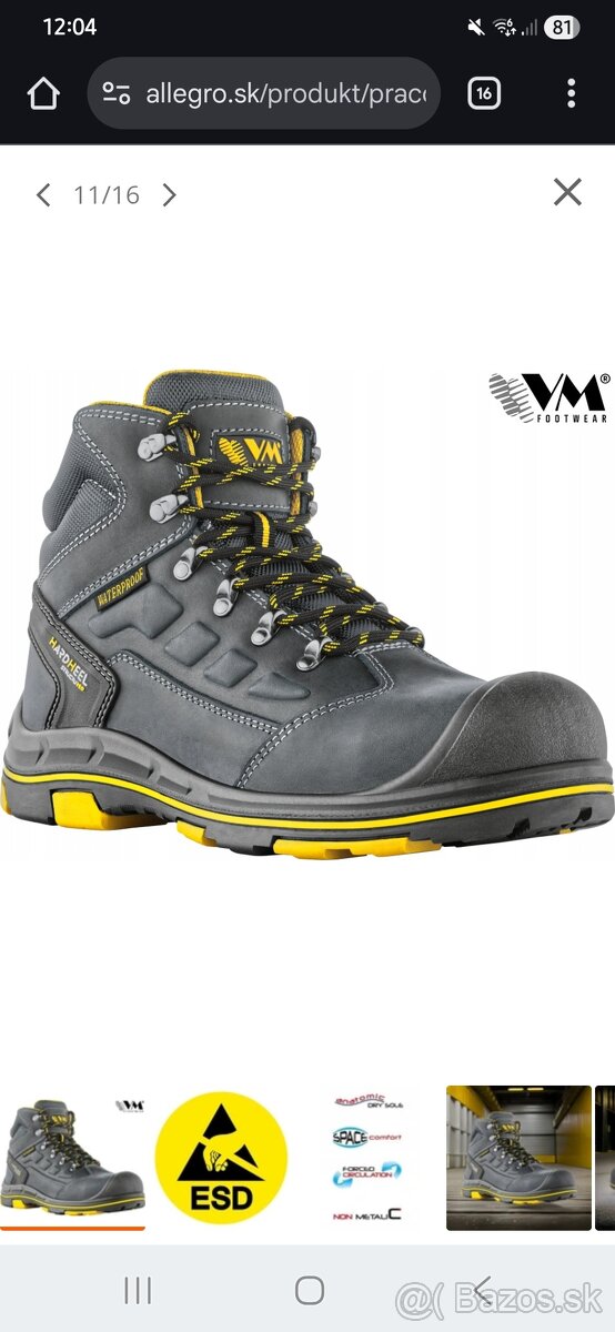 Bezpečnostná obuv veĺ. 42 - 3