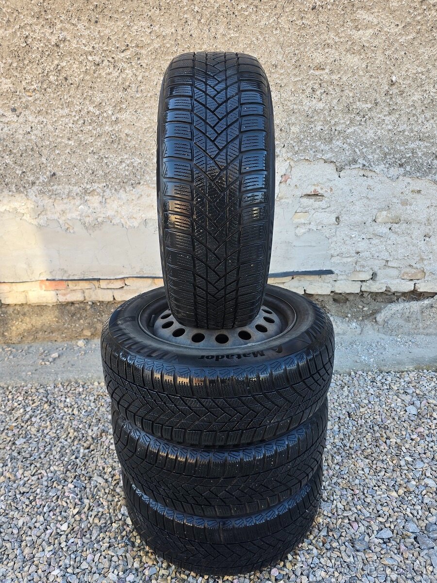 205/60 R16 zimné pneu s diskami 5x112 - 3