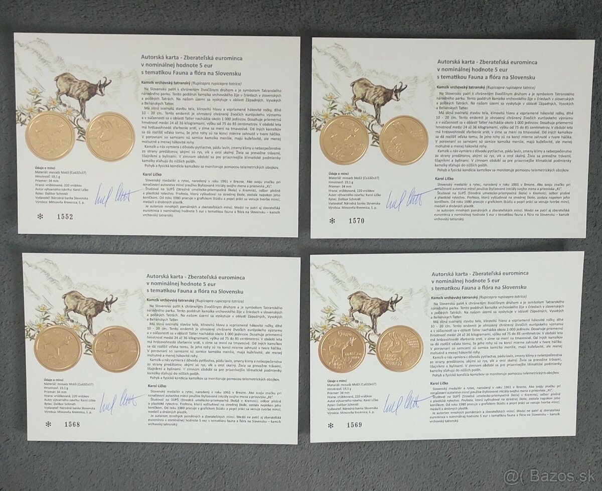 Fauna a Flóra - Autorské karty - 3