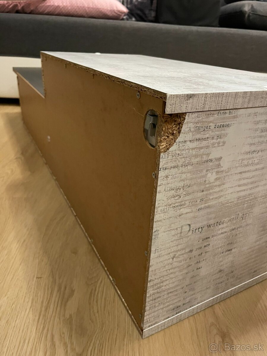 2x regalova polica/kniznica do detskej izby alebo pracovne - 3