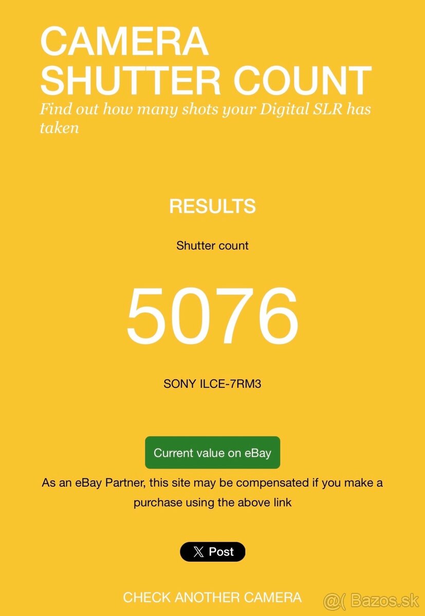 Sony Alpha A7R III, 42 Mpx, full-frame, 4K video …. - 3