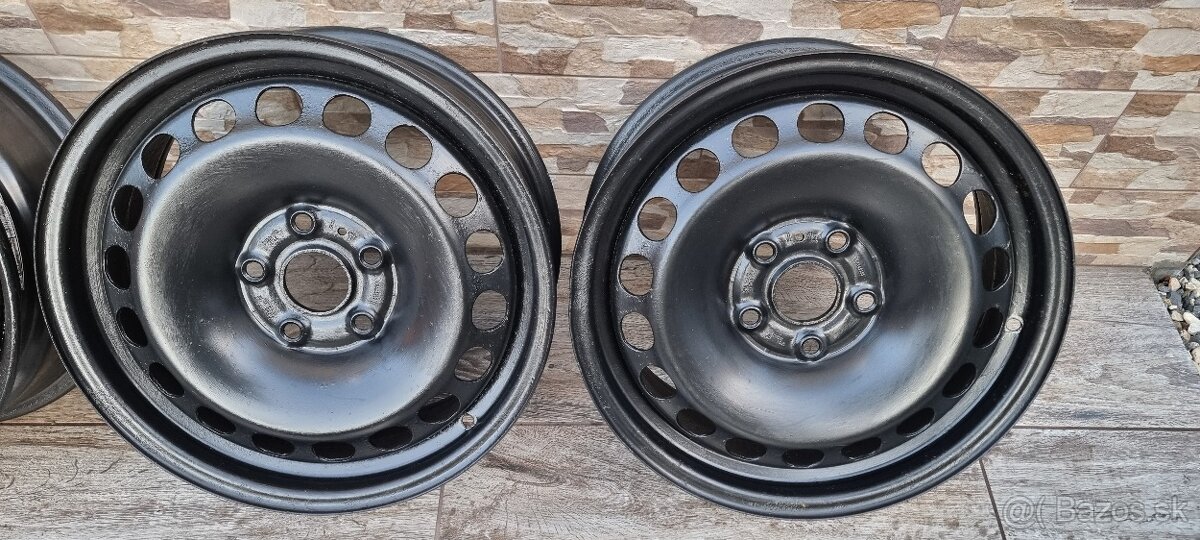 Predám plechove disky 5x112r16 et42 J6,5 - - 3