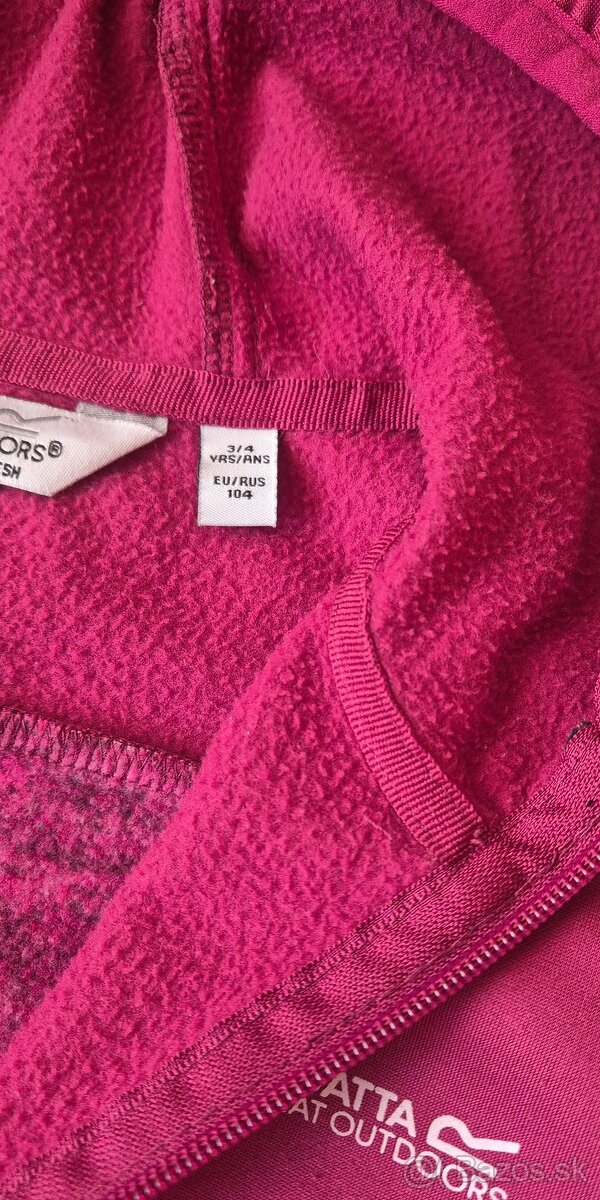 Detská flísová mikina Regatta 104 - 3