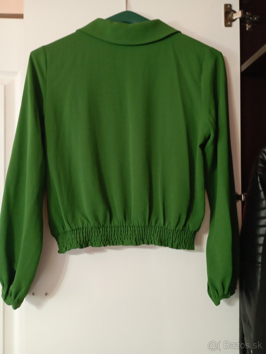 Zelená blúzka Reserved - 3