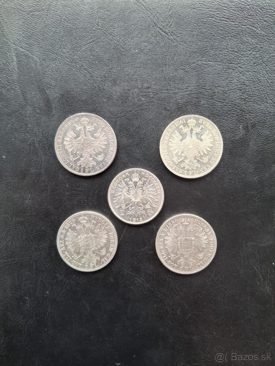 Strieborné mince RU a Rakúsko - 3
