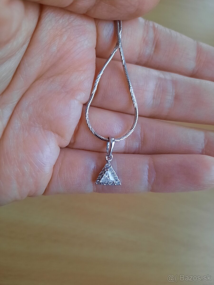 Strieborna retiazka s priveskom - 3