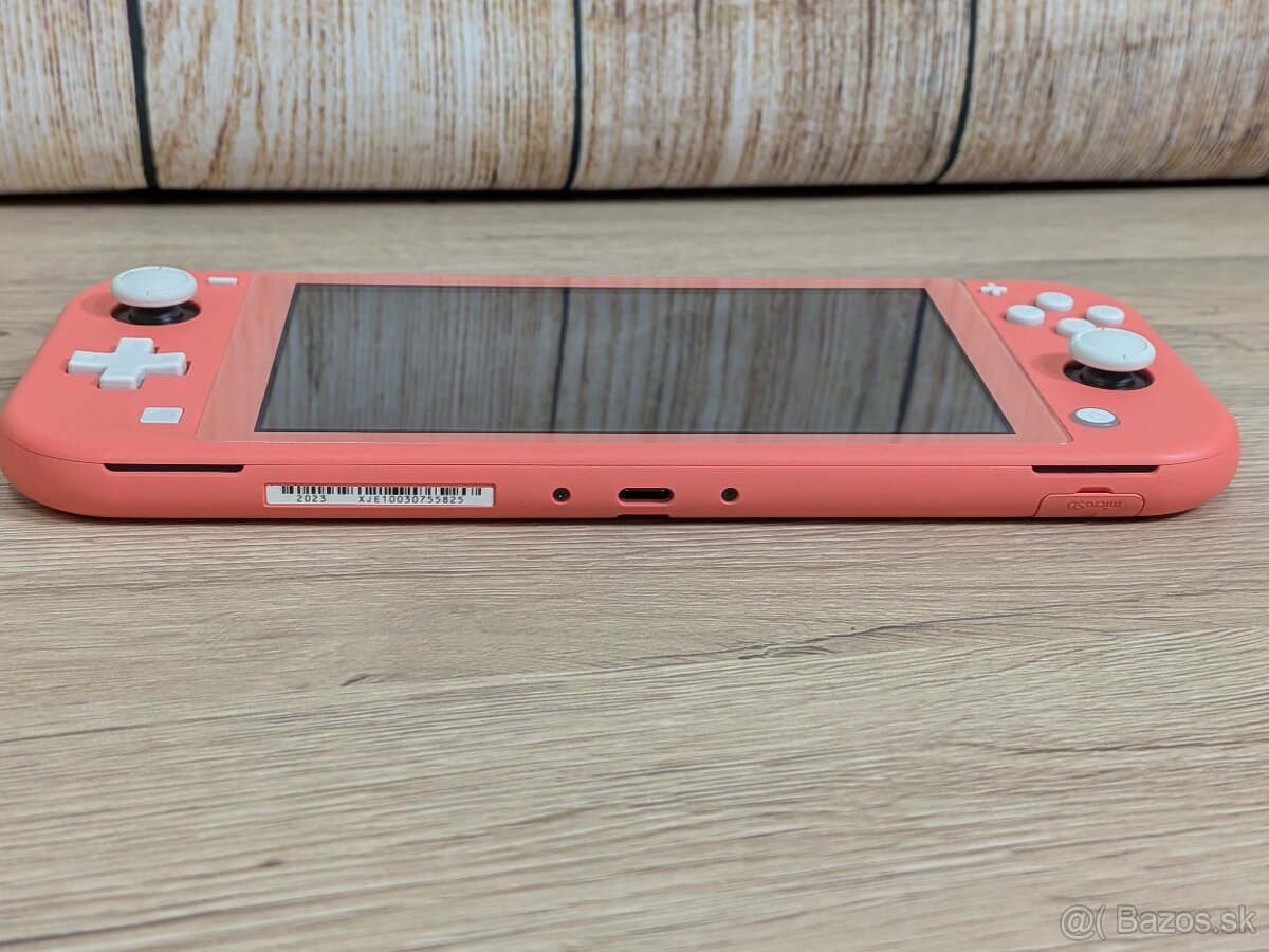 Nintendo Switch Lite Coral + náhodná hra zdarma - 3