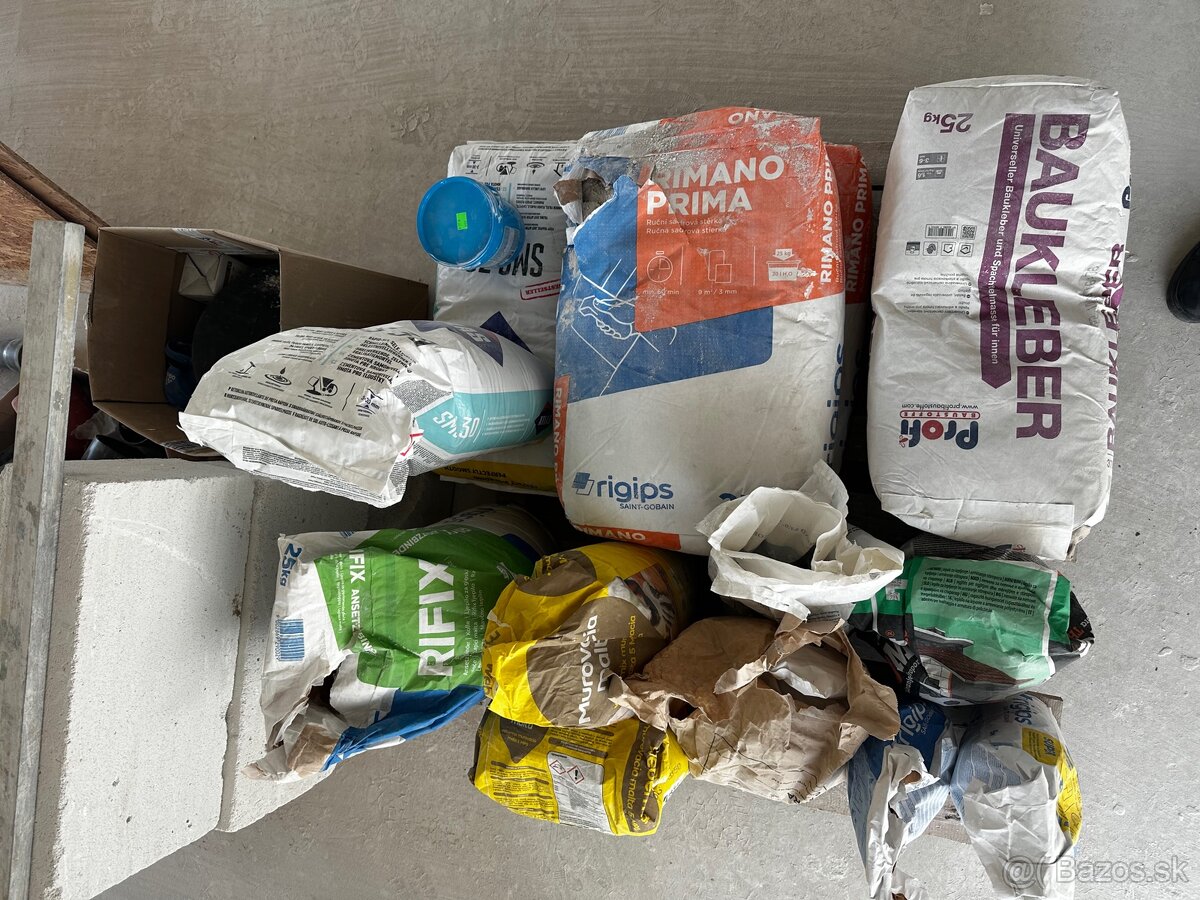 Stavebý materiál - zbytky zo stavby - 3