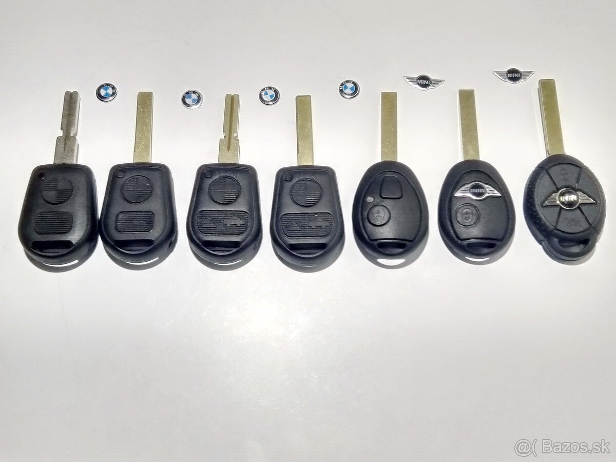 Mini bmw autokľuč obal kluča nahradny kryt - 3