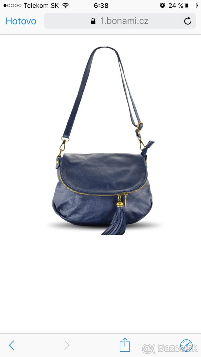 Modrá kabelka - 3