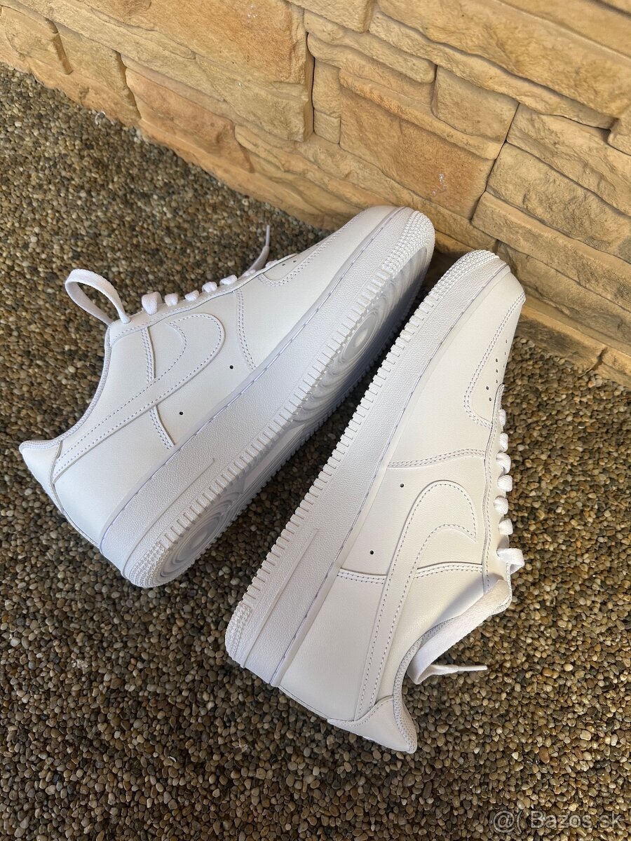 Nike air force 1 biele/white 42,5/27cm Nove - 3