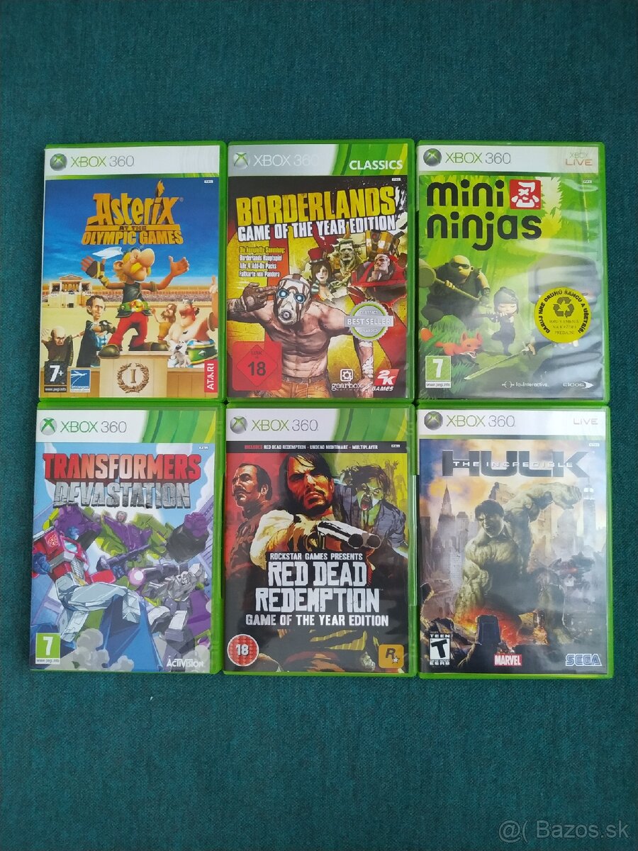 Predám hry na Xbox 360 - 3