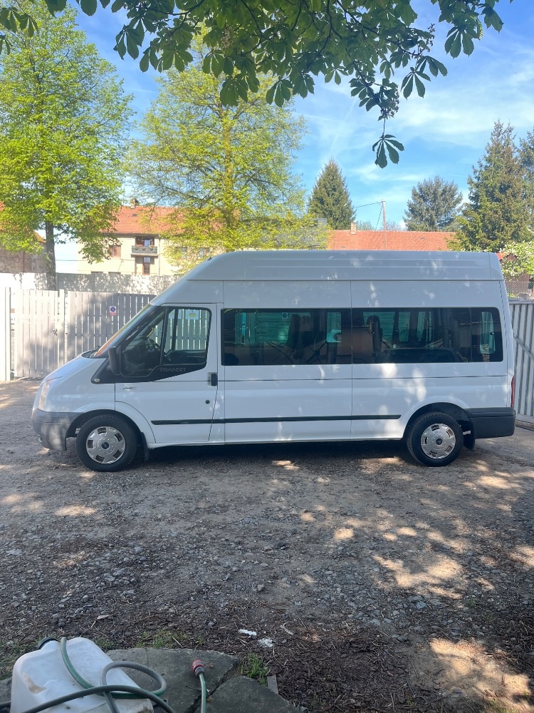 FORD TRANSIT L3H2 DEVĚT MÍST, TOP STAV - 3