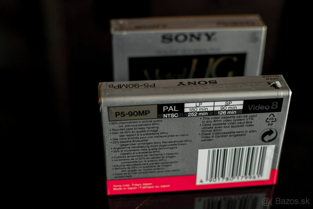 Sony 8mm videokazety - 3