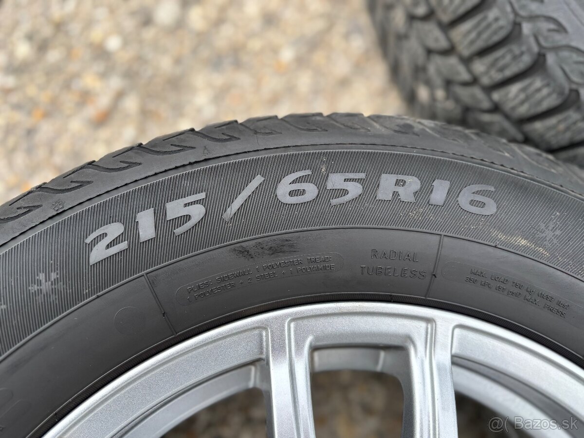 ALU DISKY 5x112 R16 - 215/65 R16 - VW, Škoda, Audi, Seat - 3