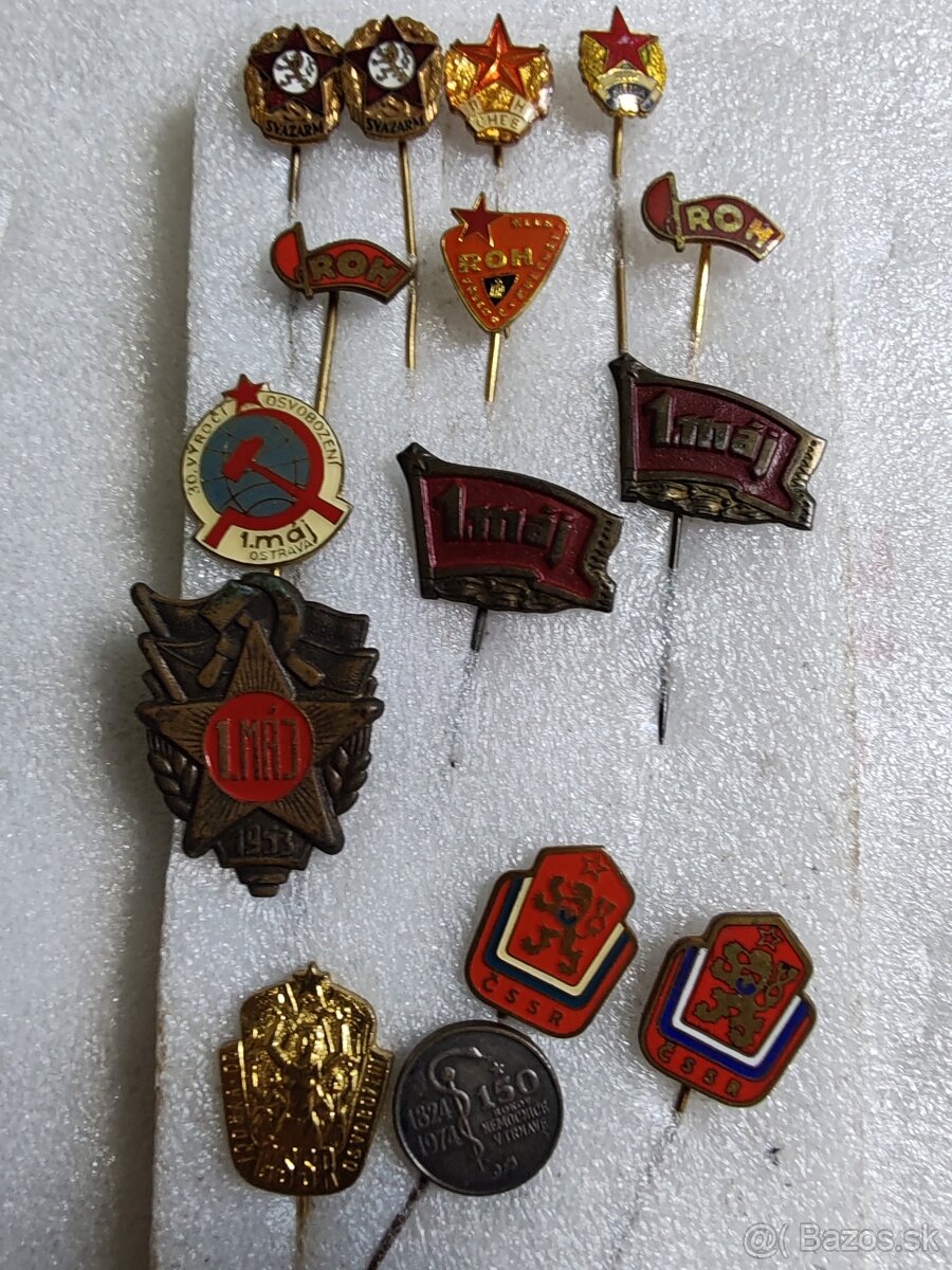 Odznaky rôzny motiv - 3