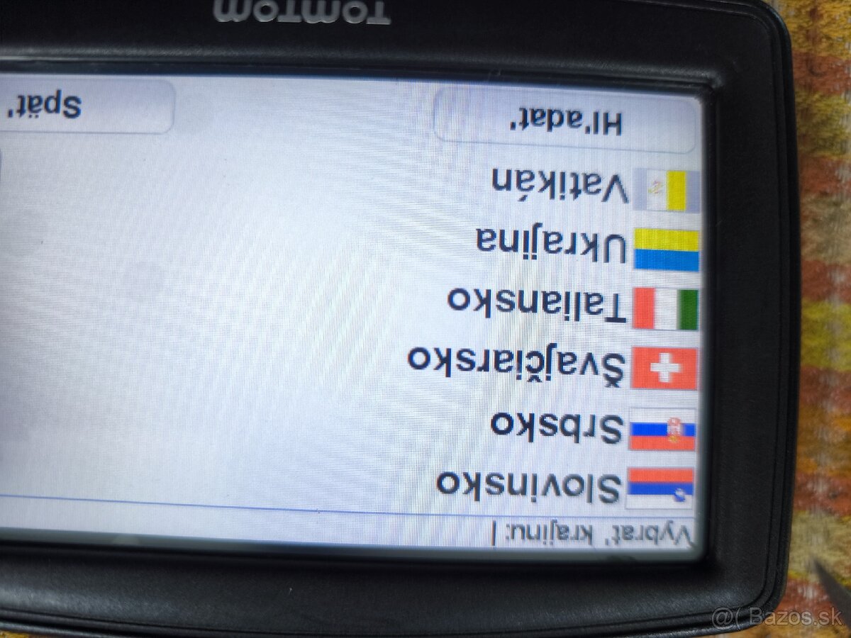 Predám gps navigáciu TomTom centrál europa - 3