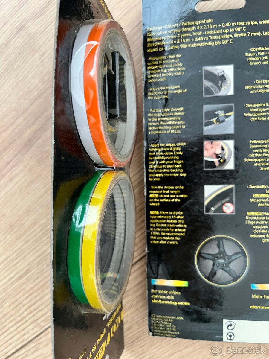 Predám páska na kolesá FOLIATEC s adaprérom - 3