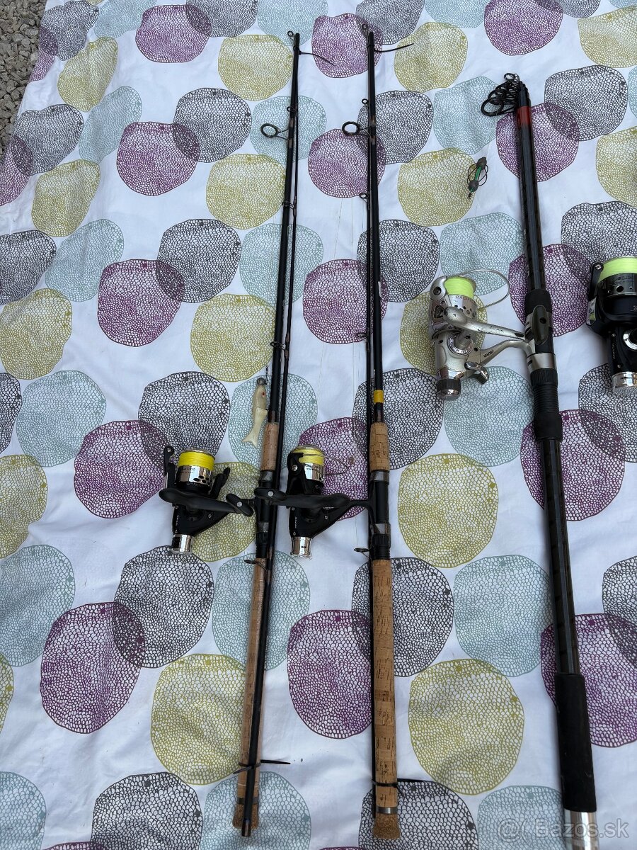 Rybárske udice komplet (rôzne) - 3