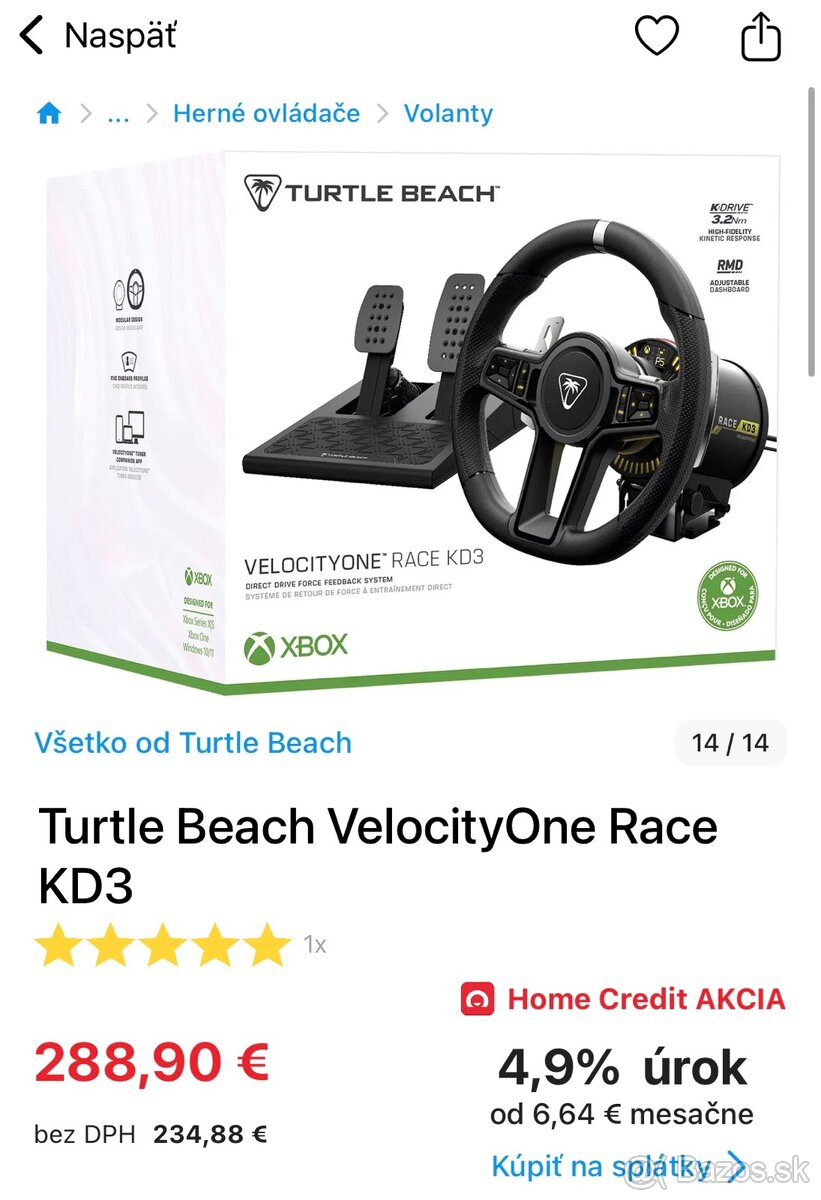 Turtle Beach VelocityOne Race KD3 - 3