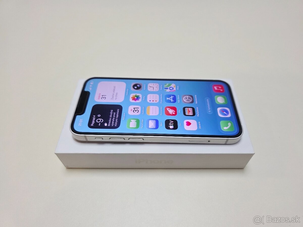 APPLE IPHONE 13 mini 128gb STARLIGHT,BATERKA 100% - 3