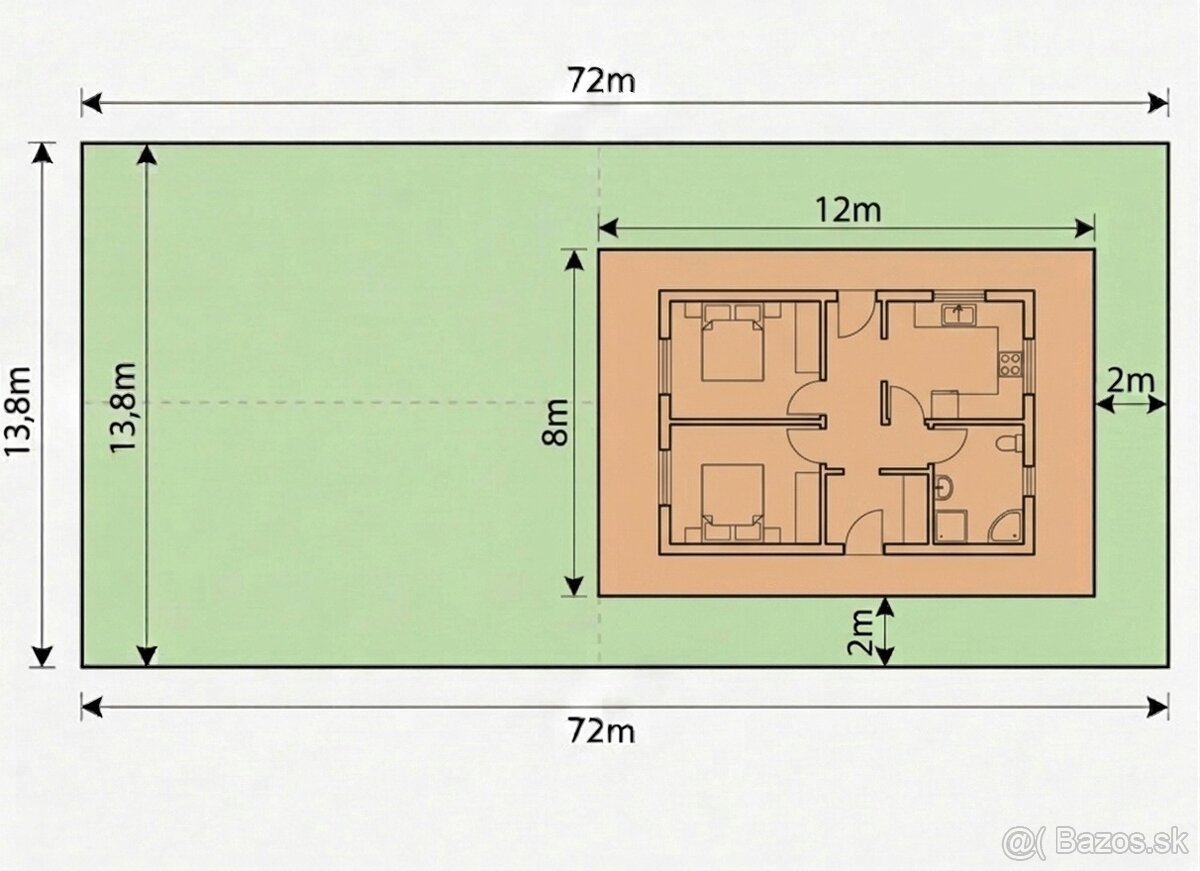Pozemok pre rodinné domy - 3