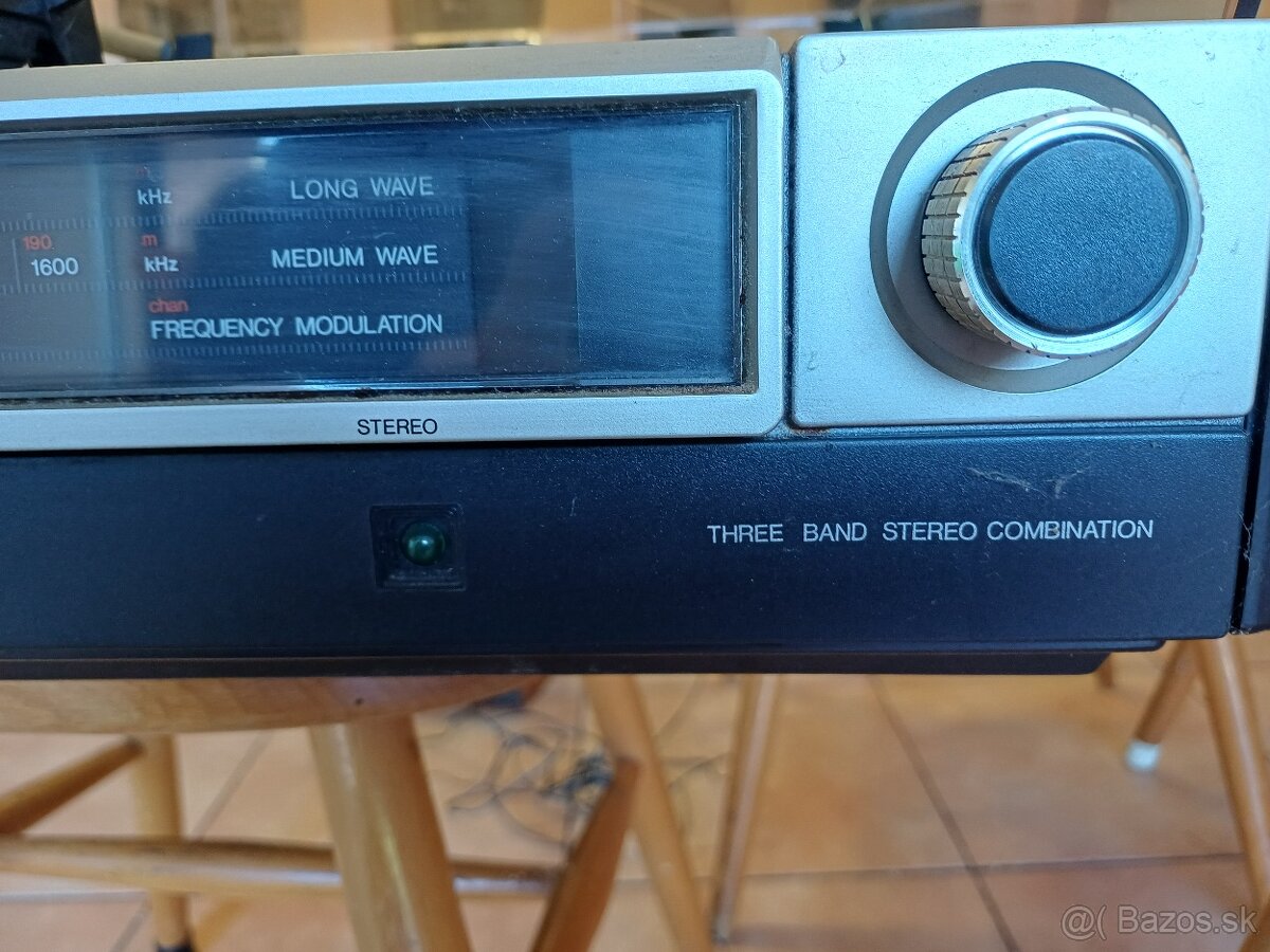 Gramofón s rádiom + kazeta - 3