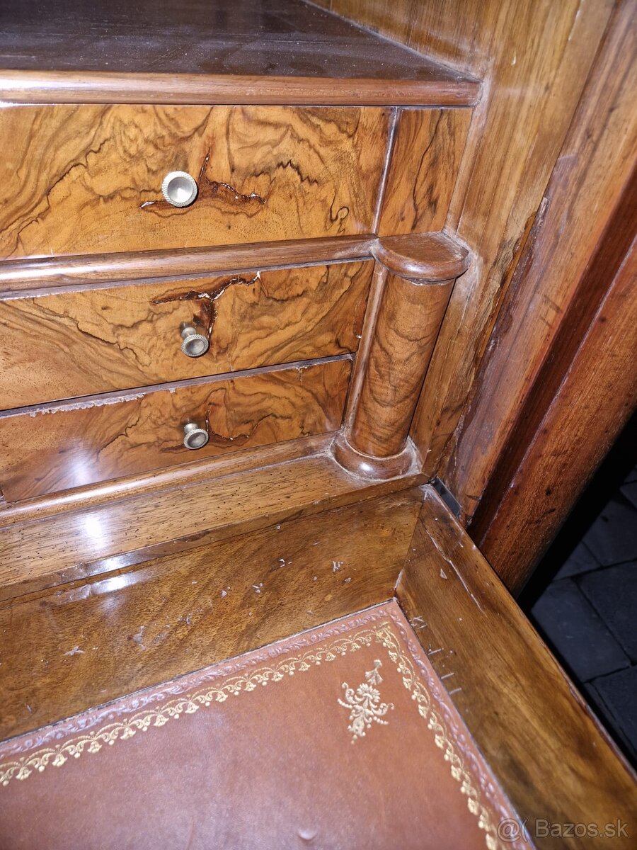 20 - Predám elegantný sekretár z masívneho dreva - 3
