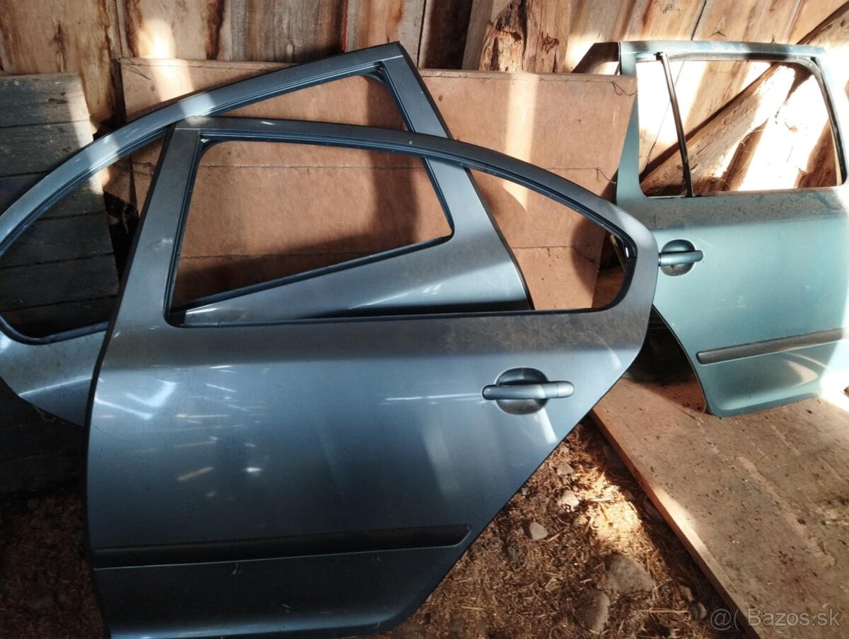 zadny naraznik, dvere , sahara škoda octavia II 1.9 tdi 77kw - 3