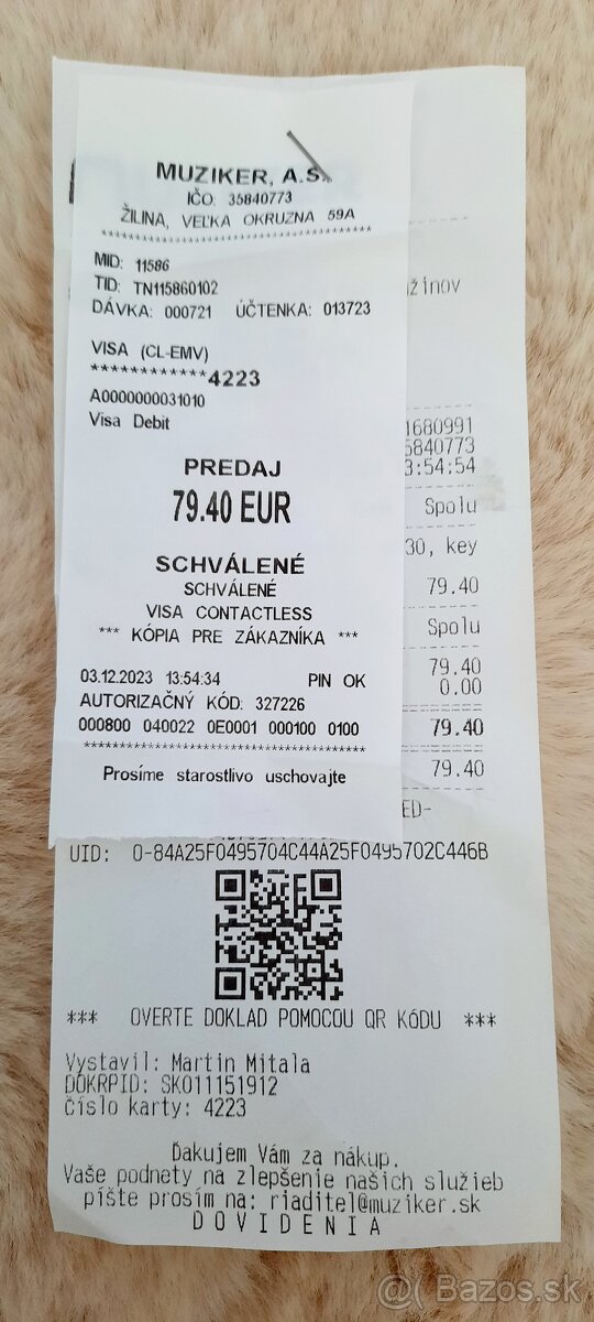 Prenosný keyboard - 3