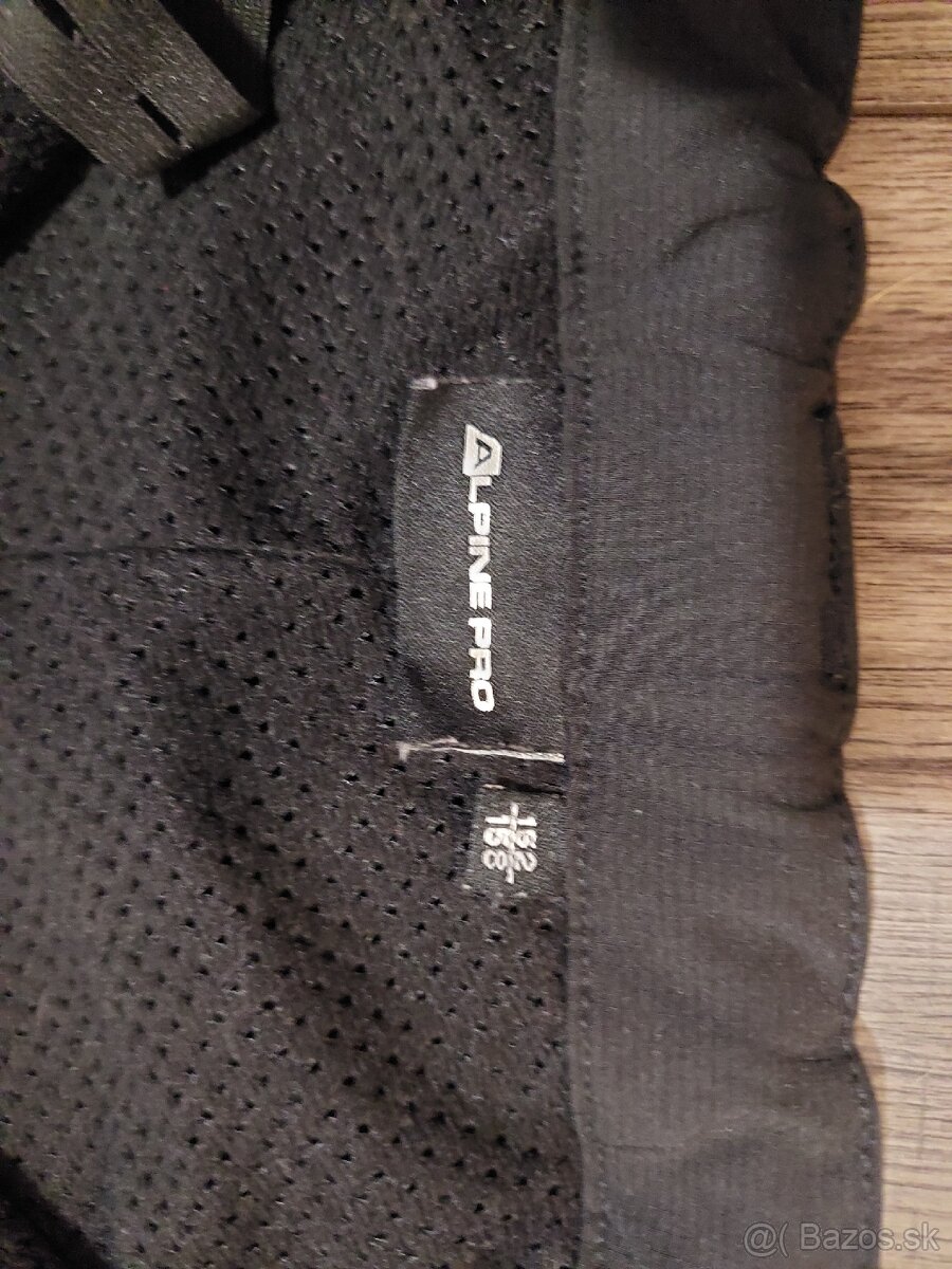 Zateplené turistické nohavice AlpinePro veľ.152/158 - 3