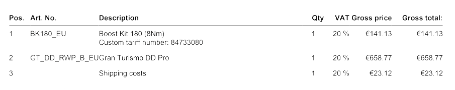 Pretekársky volant | FANATEC Gran Turismo DD PRO - 3