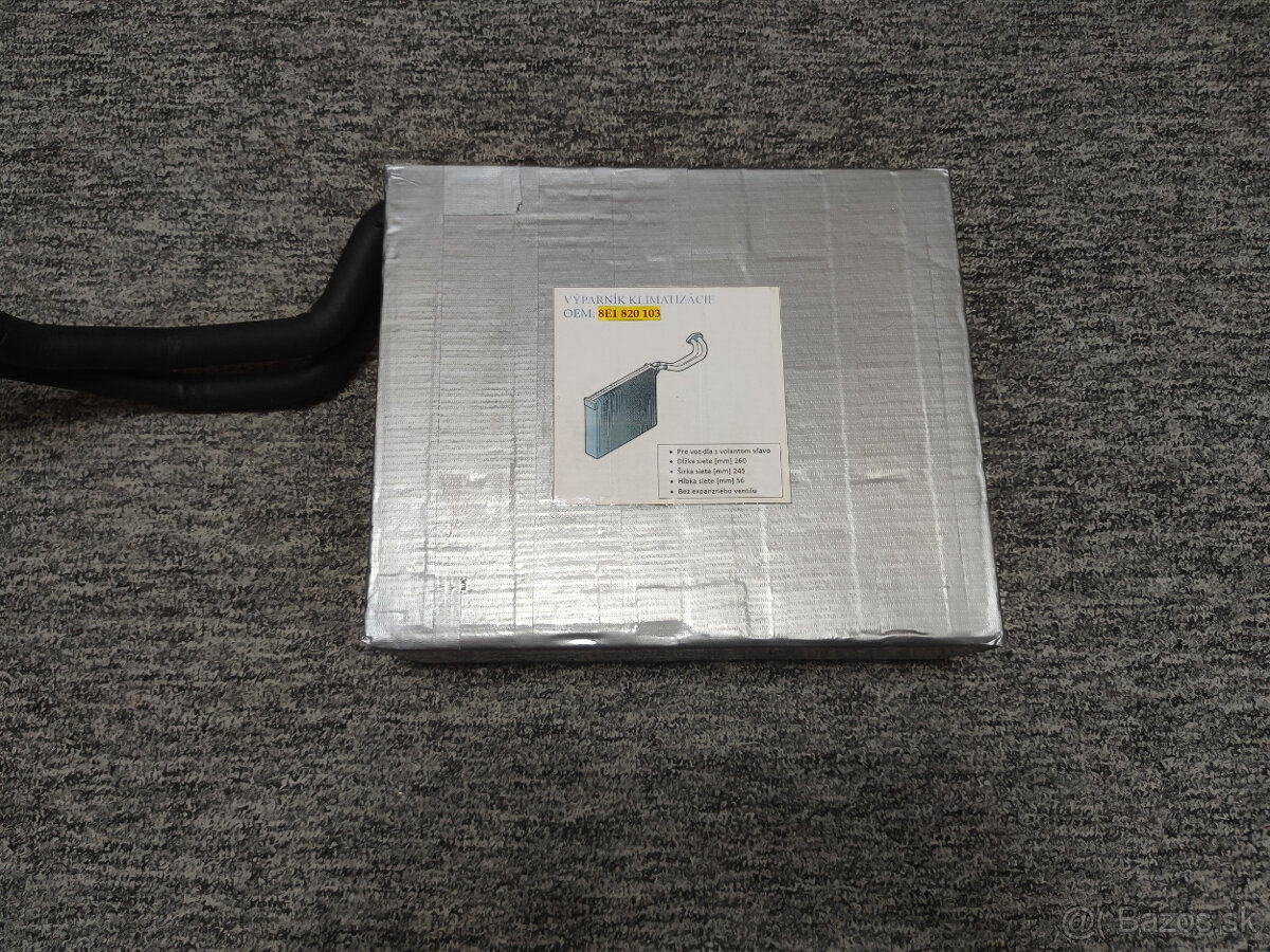 Výparník klimatizácie, OEM: 8E1 820 103 - 3