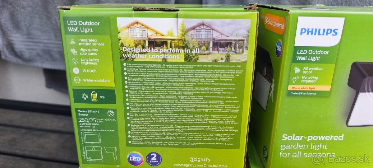 Solarne LED vonkajsie svietidla Philips - 3
