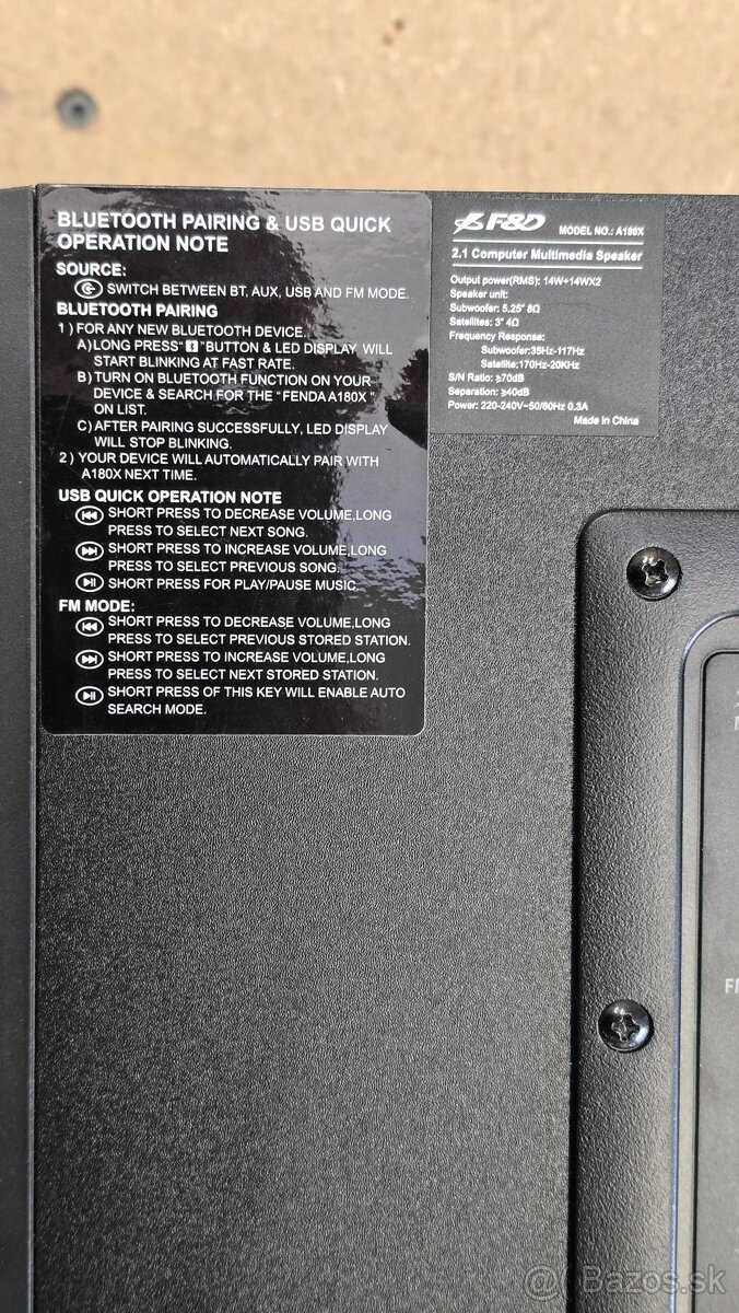 Predám rádio s Bluetooth - 3