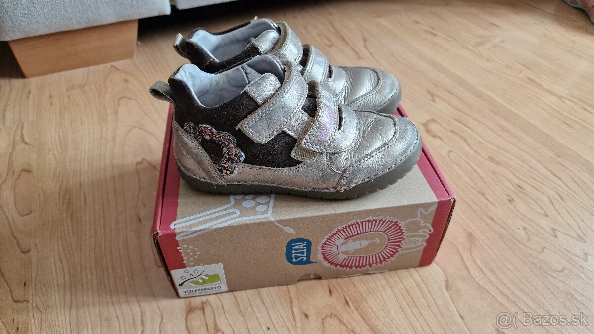 Celokožené detské topánky DD STEP vel.29 - 3